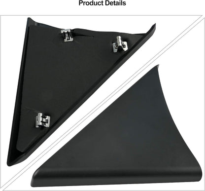 Drivers Door Inside Black Triangle For Cover Chevy Silverado GMC Sierra 25857289