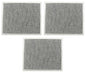 Solid Spare (3) RHF1109 Range Vent Hood Aluminum Filters for Broan, GE, and Jenn Air