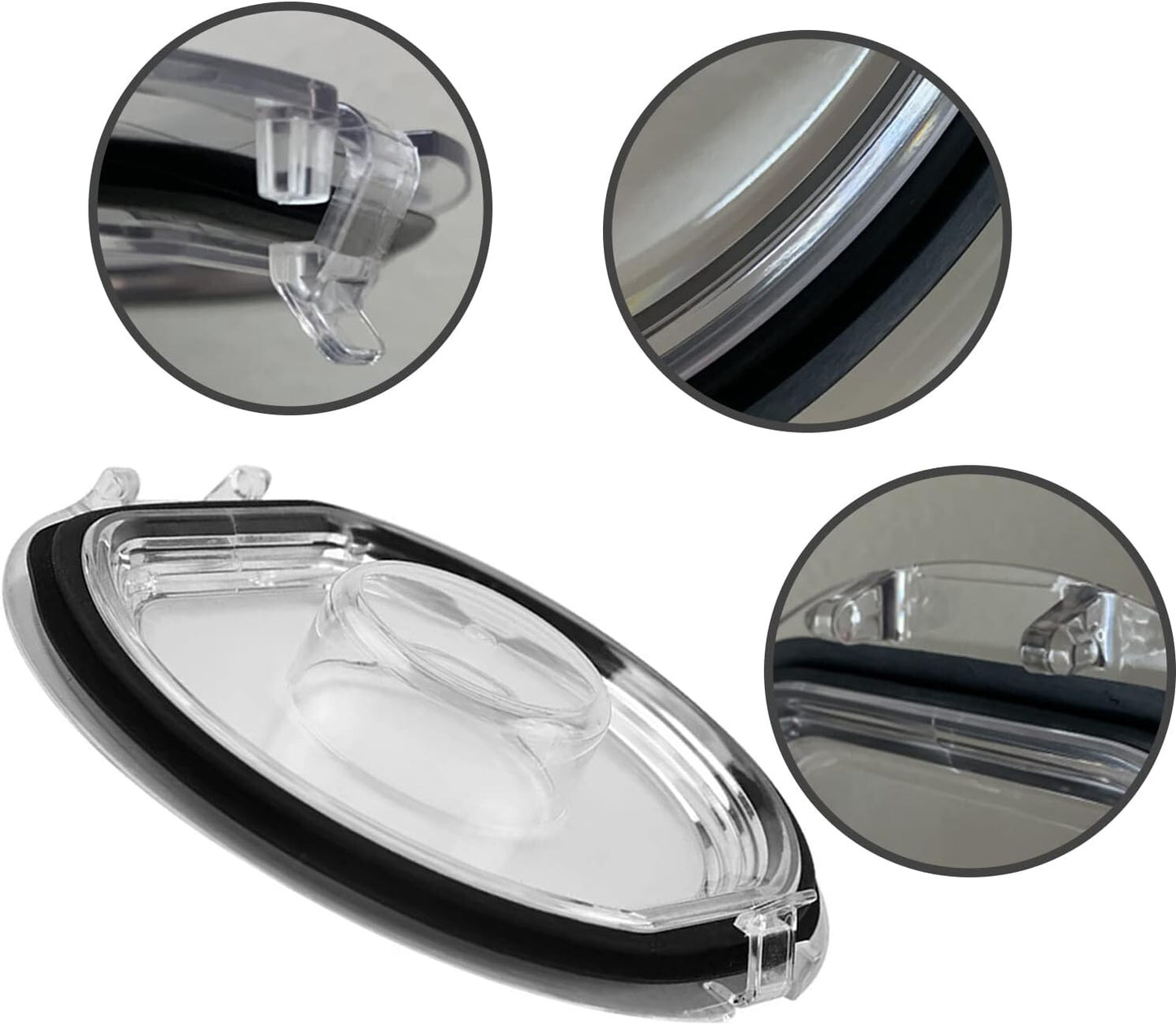 Dust Bin Lid Cap For Dyson V7/V8 Vacuum Cleaner Replacement Cover W/Seling Ring