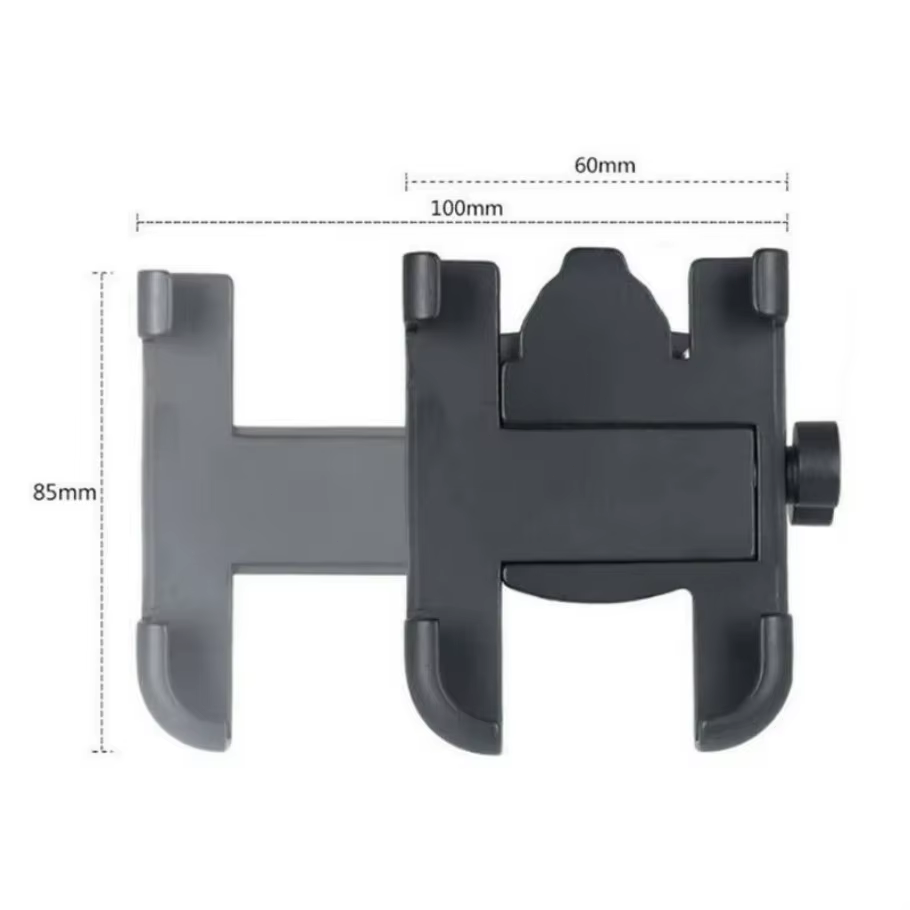 Aluminum Motorcycle 360 degree Handlebar Mount Holder for Cell Phone GPS