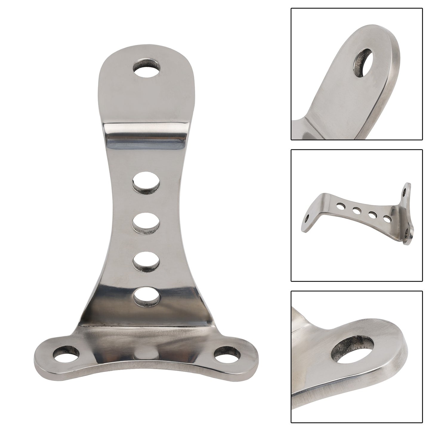 3.5" Headlamp Holder Adapter Headlight Mount Bracket For Sportster Big Twin