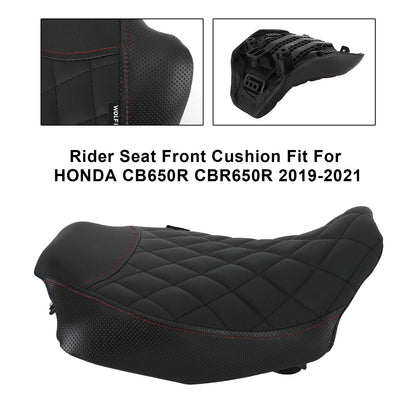 Replace Front Rear Driver Passenger Seat Black B For Honda Cb Cbr 650R 19-23 20