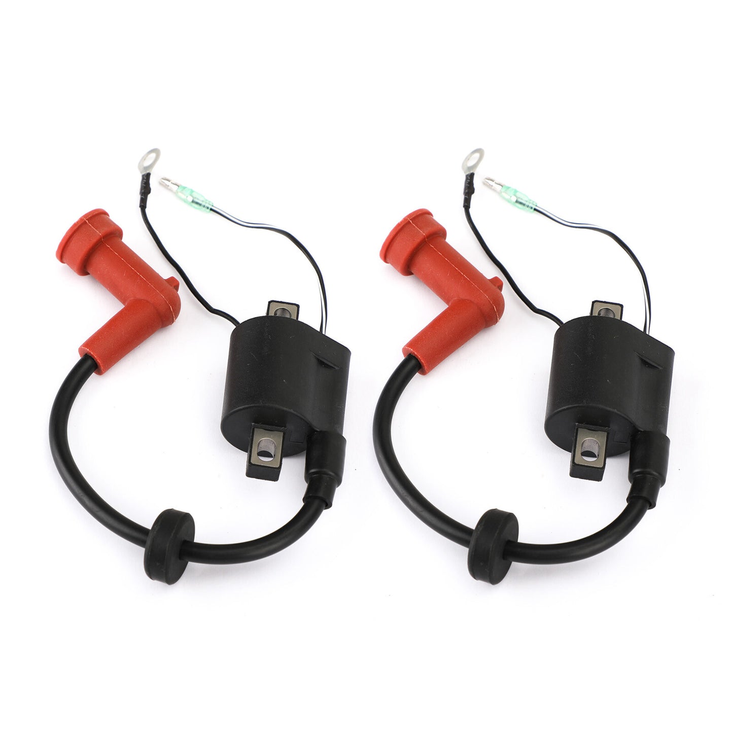 2x Outboard Engine Ignition Coil fit for Yamaha 40hp 40X E40X MHL 66T-85570-00 E