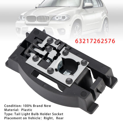 Right Rear Trunk Lid Tail Light Bulb Holder Socket For BMW X5 E70 2008-2013