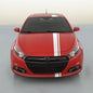 6" OFFSET VINYL RALLY STRIPE RACING STRIPE KIT + BONUS KIT For DODGE DART