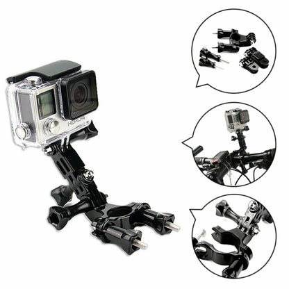 Bike Handlebar Seatpost Pole Roll Bar Mount for GoPro HERO9 8 7 6 5 4 Camera