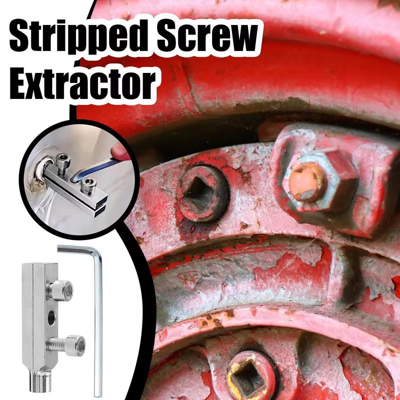 Broken Screw Extractor Repair Removal Tool for Faucet Washing Basin Corner