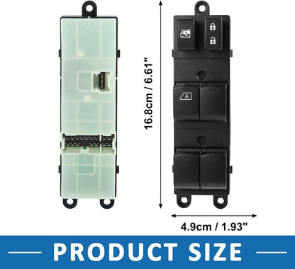 Master Power Window Switch Front Driver Side For 2010-2012 Subaru Legacy Outback