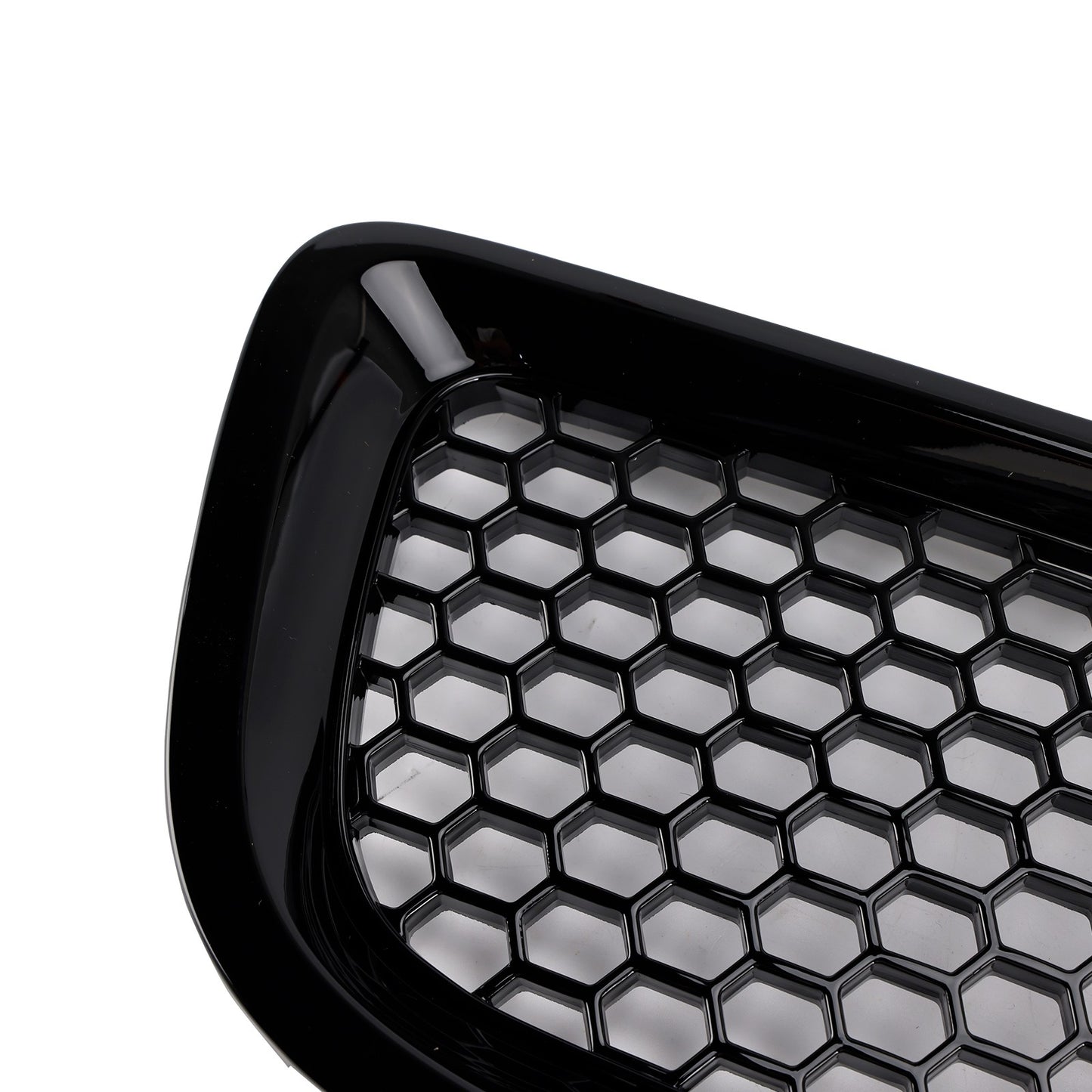 Gloss Black Front Bumper Honeycomb Grille Grill Fit Volvo S40 V50 2008-2012