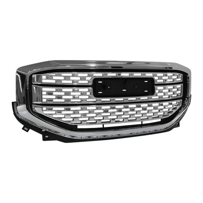For GMC Acadia Denali 2017 2018 2019 84378394 Front Upper Grille Assembly Chrome
