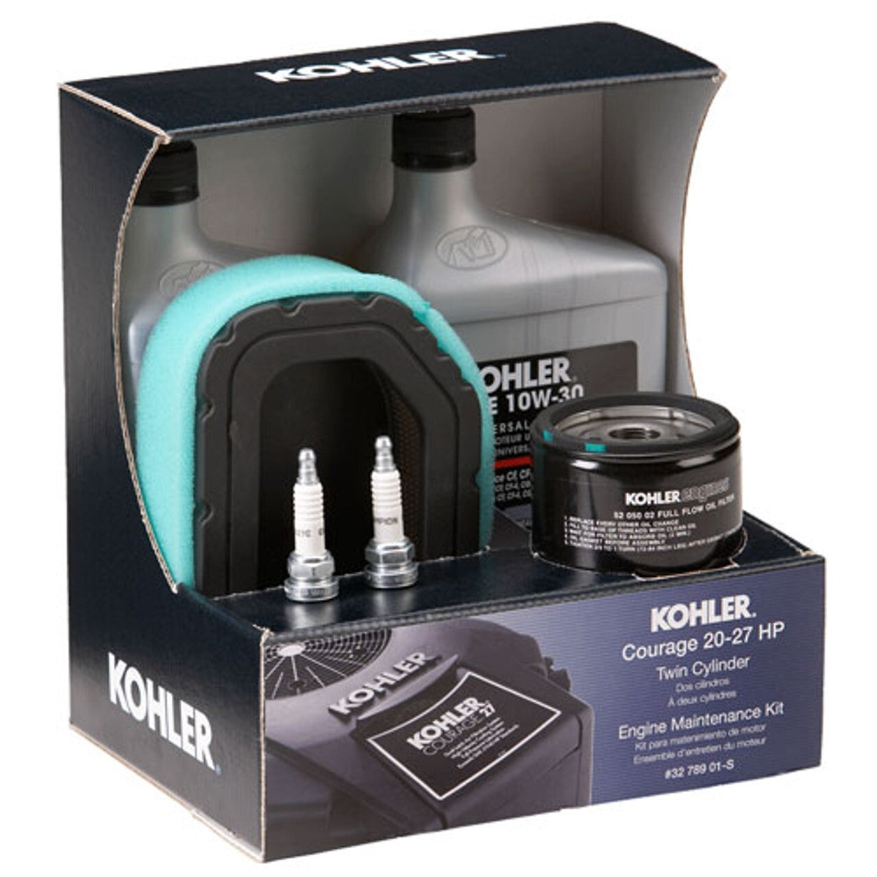 Solid Spare Kohler 32 789 01-S Engine Maintenance Kit Courage 20-27 HP