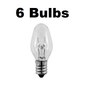 Solid Spare Replacement Bulbs for Sticky Dome Flea Trap 6 PACK