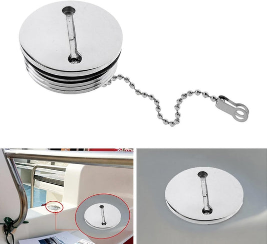 Boat Deck Fill Cap Cabin Hardware 2 Inch 316 Stainless Steel Boat Parts