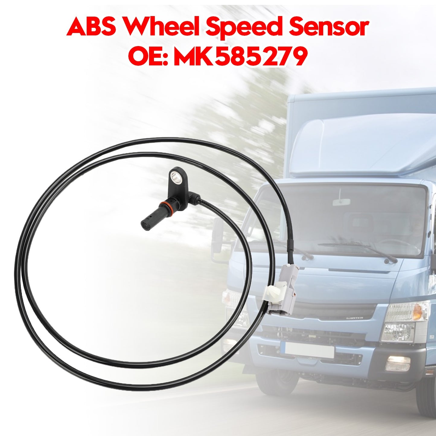 ABS Wheel Speed Sensor Rear Left For Mitsubishi Fuso Canter 3.0 MK585279
