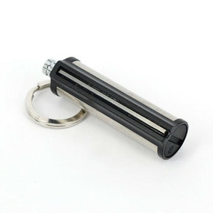 2 PCs Permanent Match Keychain Emergency Lighter Waterproof Survival Gear Tool