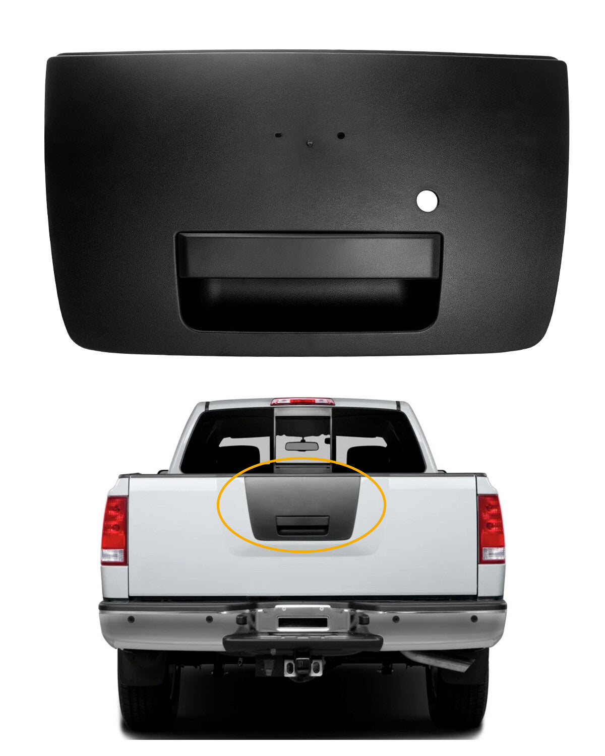 906067S200 Rear Tailgate Liftgate Door Handle For 2004-12 Nissan Titan NI1915110