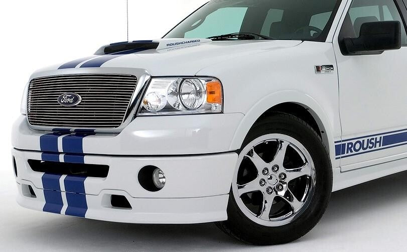 DUAL 8" VINYL RALLY STRIPES RACING STRIPE KIT + BONUS KIT For FORD F150 F-150