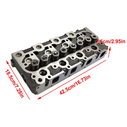 Complete Cylinder Head With Valve Spring & Gasket Kit FIT Kubota V1902 Engine