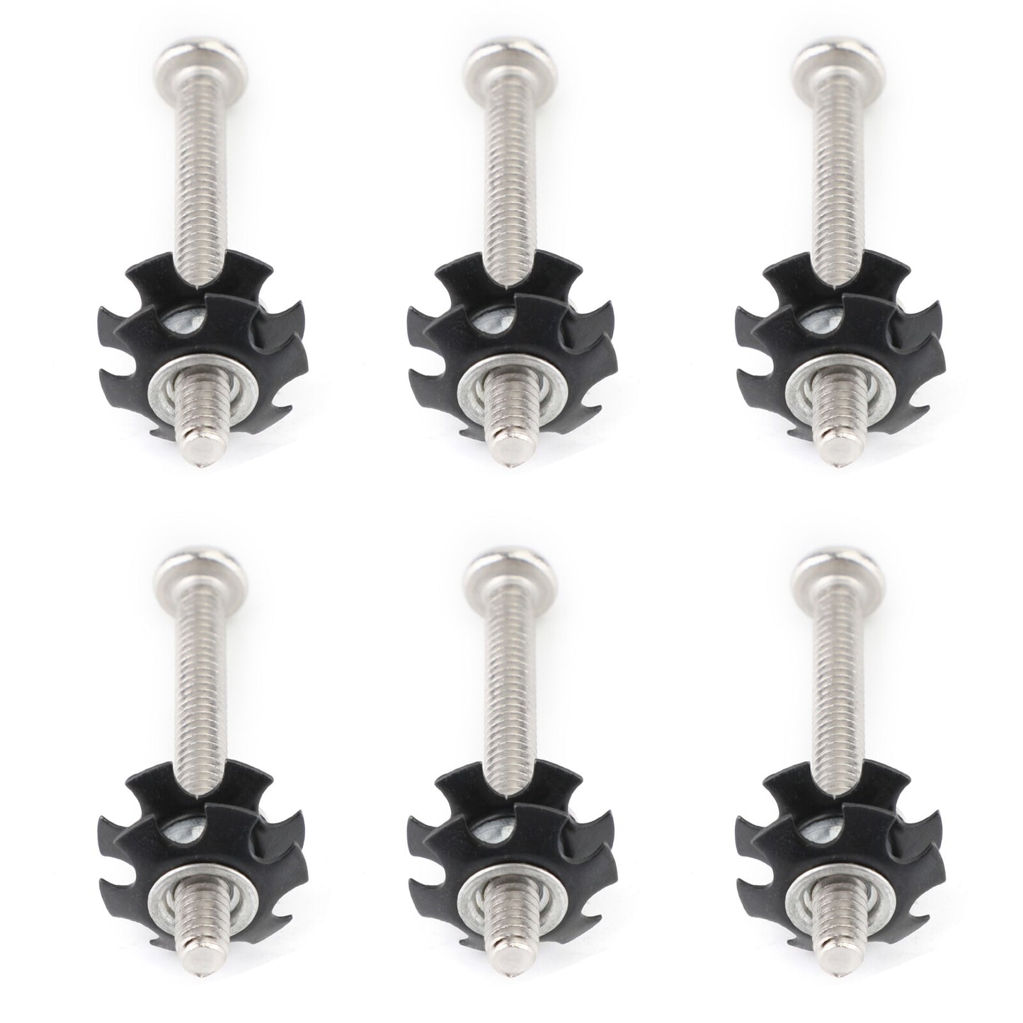 6x RV LADDER REPAIR KIT nuts Stainless Bunk Motorhome Parts Camper Trailer Coach