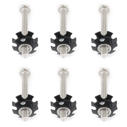 6x RV LADDER REPAIR KIT nuts Stainless Bunk Motorhome Parts Camper Trailer Coach