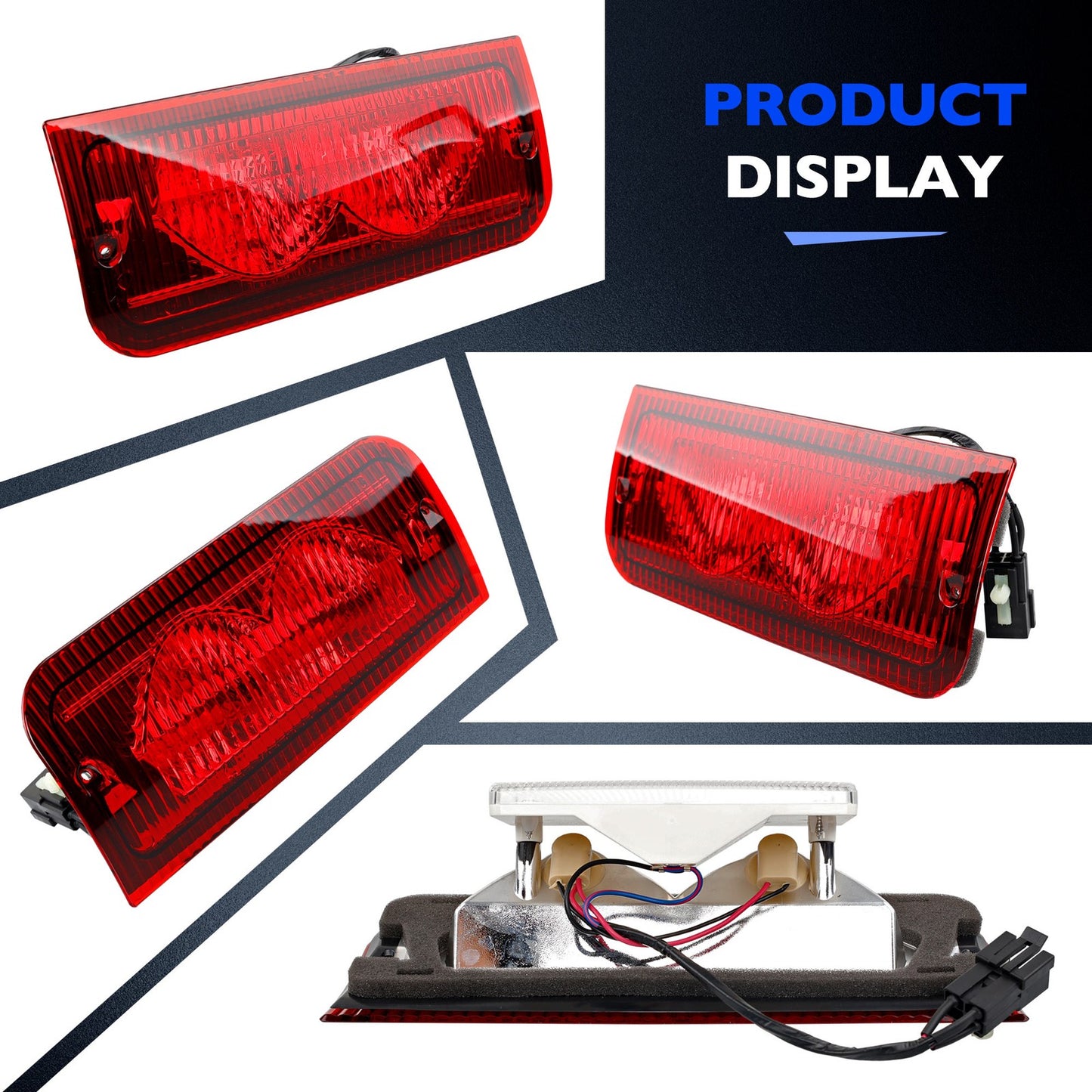923-290 Rear Roof Mounted Third Brake Light For 1992-2022 Ford E-150 E-250 E-350