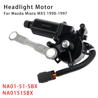 Left Side Headlight Motor NA01-51-SBX NA0151SBX For Mazda Miata MX5 1990-1997