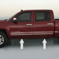 CHROME SIDE DOOR TRIM ROCKER PANEL MOLDING PACKAGE For CHEVY SILVERADO 14-19