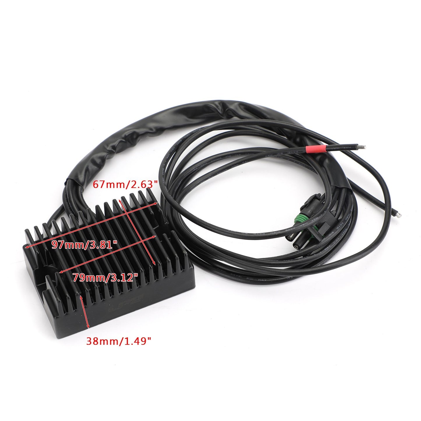Voltage Rectifier Regulator For Compu-Fire 40A 3-Phase Charging Systems 55402 US
