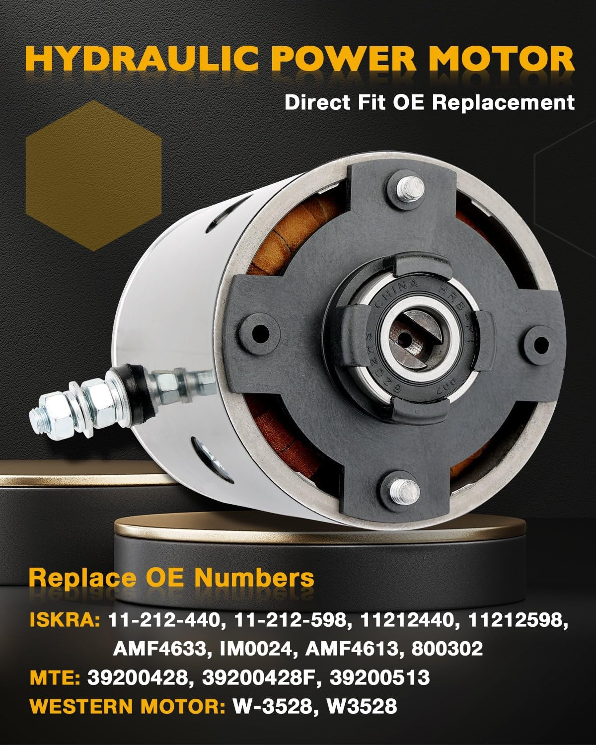 Pump Motor For Mte Hydraulics Amf4633 Im0024 39200428 39200428F 39200513 800302