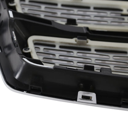 Front Bumper Grille Black w/Chrome Trim For 2010-2015 GMC Terrain SLT GM1200630
