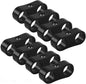 8Pcs 8AN AN8 Hose Separator Clamp Bracket Adapter Kit Fits Oil Fuel Hose Line