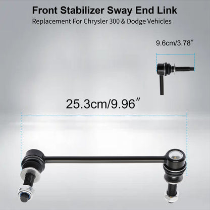 2x Front Sway Bar Links for 2005-2019 Chrysler 300 Dodge Challenger Charger RWD