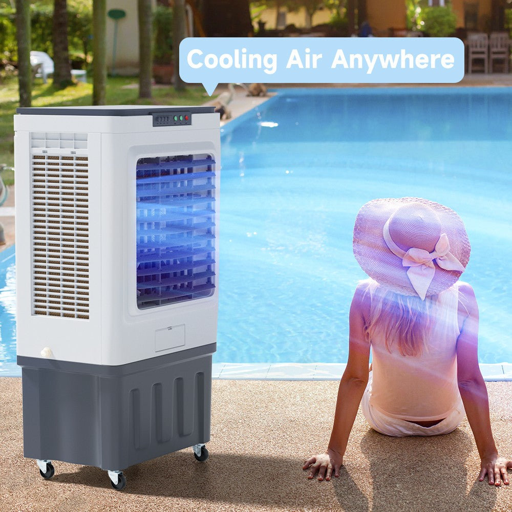 3000CFM Evaporative Air Cooler 16 Gallon Evaporative Cooler