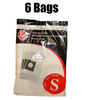 Solid Spare (6) Hoover Futura Spectrum Power Max Type S Vacuum Bags 4010064S