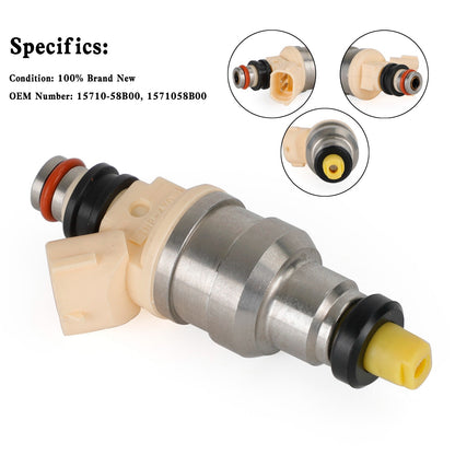 4PCS 15710-58B00 Fuel Injectors Fit Suzuki Sidekick Tracker X-90 1.6L INP-470