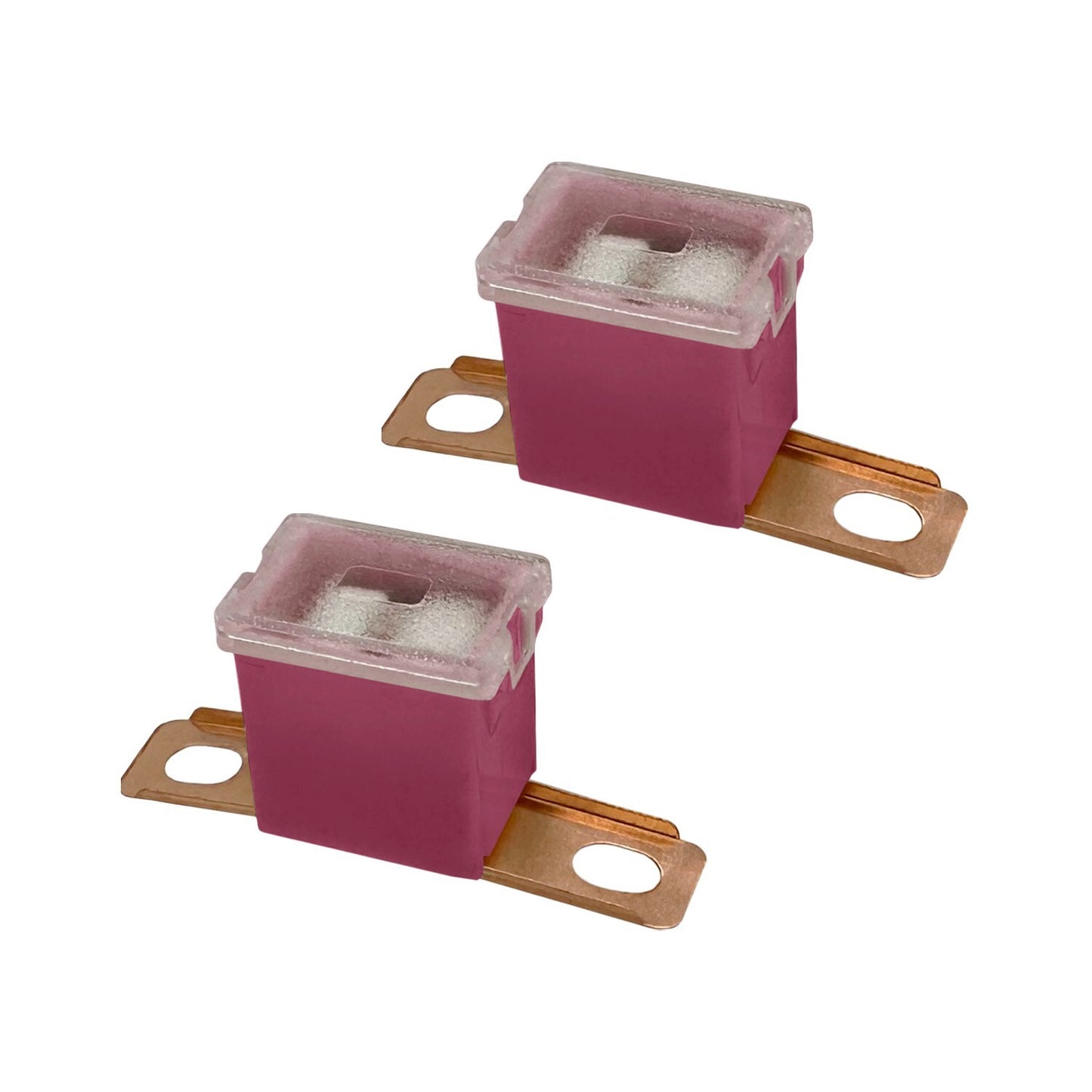 30A Bent Male 9/16" Fuse Cartridge FLD PAL Auto Link for Car Truck RV SUV - 2pk