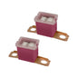 30A Bent Male 9/16" Fuse Cartridge FLD PAL Auto Link for Car Truck RV SUV - 2pk