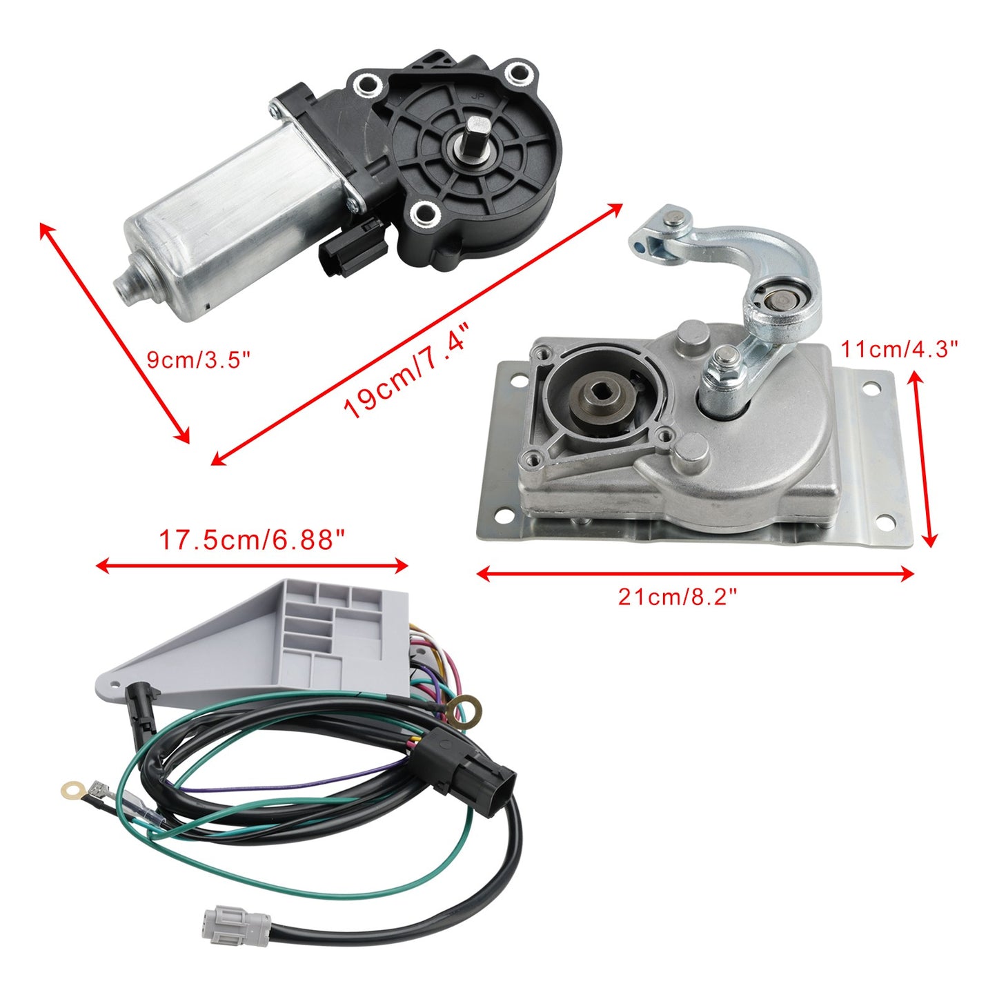 RV Step Motor Conversion Kit Replace 379769 379145 379146 Gearbox w/Control Unit