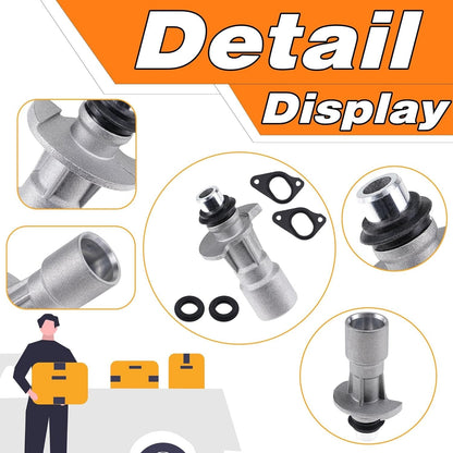 Water Pump Oil Cooler Pipe Adaptor for Land Rover Range V8 5.0L AJ133 2010-2022