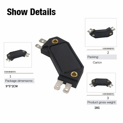 Ignition Module HEI 4 Pin For GM 1974-88 Chevy Pontiac Olds Buick LX301 D1906HT