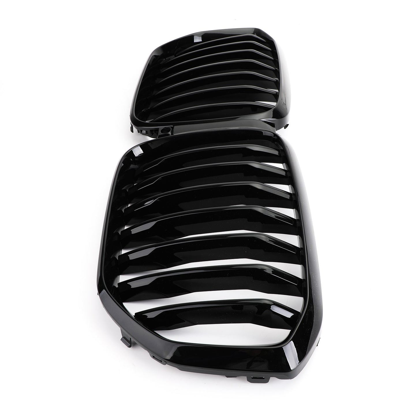 Gloss Black  Front Kidney Grill Grille Performance For BMW X5 G05 2018-2021