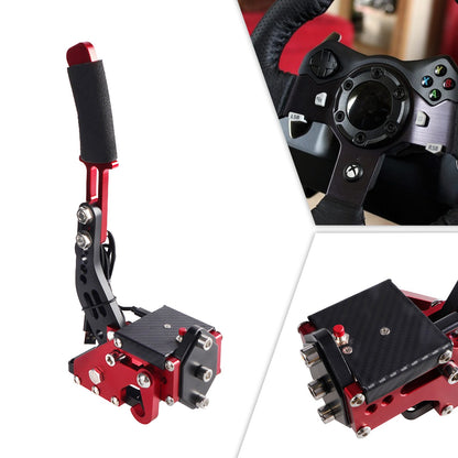 USB3.0 14Bit XSX XBOX Handbrake for Racing Games Steering Wheel Stand G920 Red