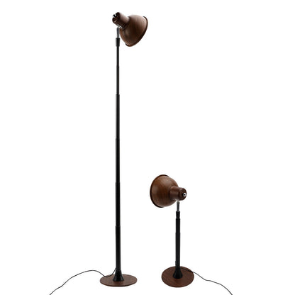 For Living Room/Office-Black Dimmable Adjustable LED Floor & Table Lamp 3 Colors