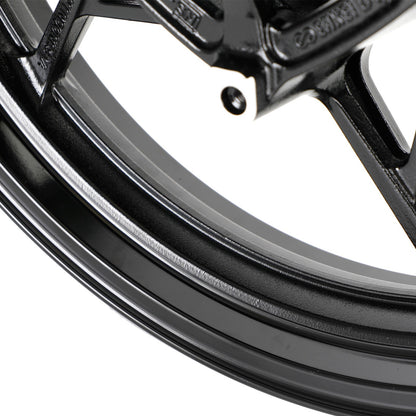 Glossy Black Front Wheel Rim For Kawasaki Z400 EX400 Ninja 400 ABS 2018-2023