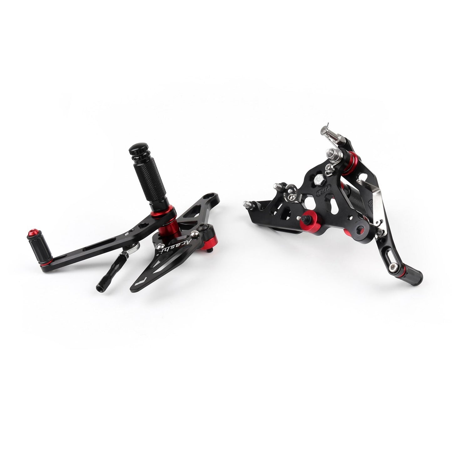 Adjustable Rearsets Footrest Foot Peg Rear Set for Yamaha MT-07 FZ-07 MT07 Black
