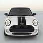 4" BLACK CARBON FIBER VINYL RALLY STRIPES RACING STRIPE KIT For MINI COOPER