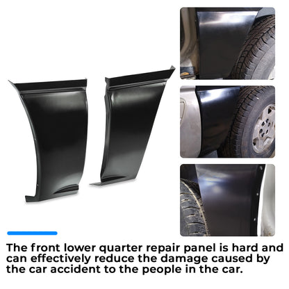 Solid Spare Quarter Repair Panel Front Lower Left Right for 2000-2006 Suburban Yukon