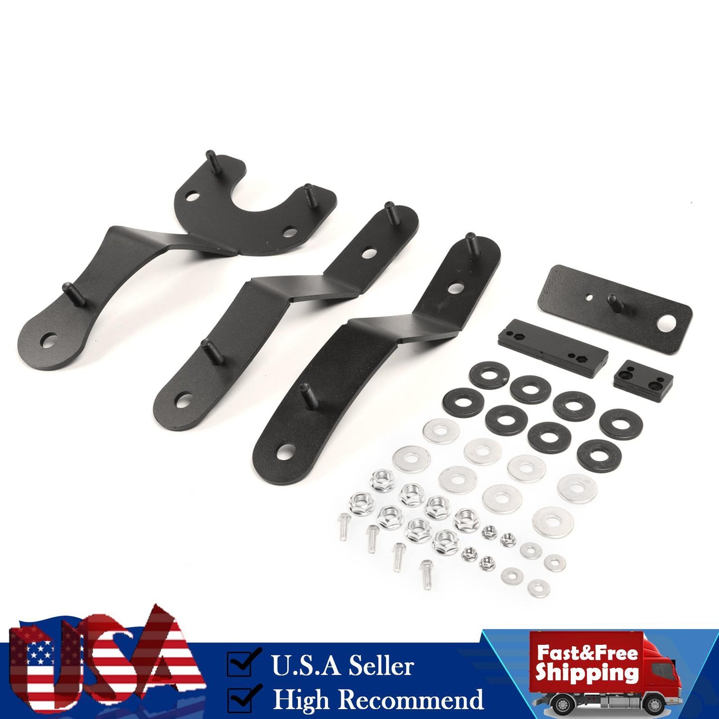 Black Adjustment Rear Seat Recline Kit sets fit For Ford F150 2015-2023