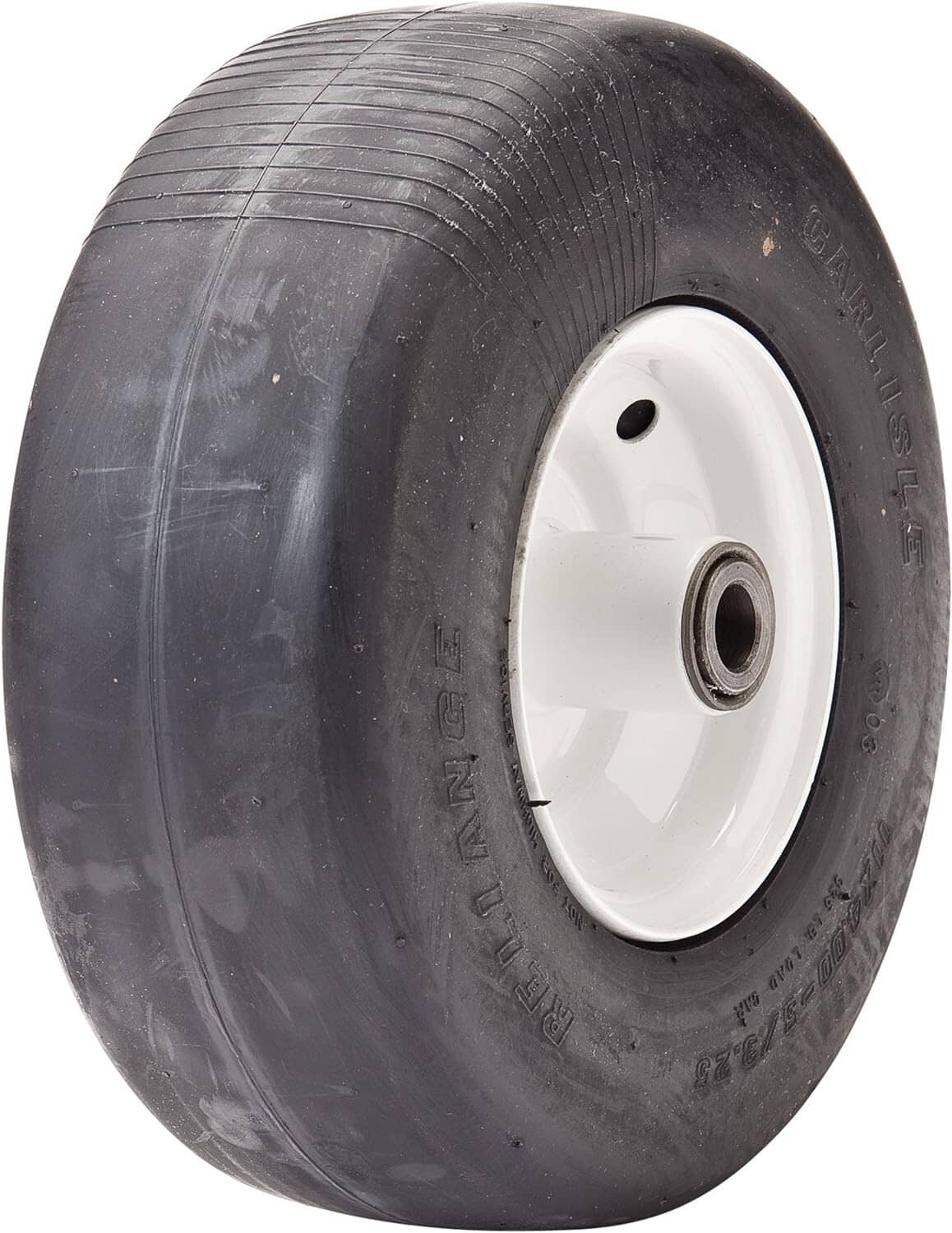 Solid Spare Oregon 72-725 Semi-Pneumatic Flat Free Wheel Tire 11X400-5