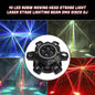 10 LED RGBW Moving Head Strobe Light Laser Stage Lighting Beam DMX Disco DJ